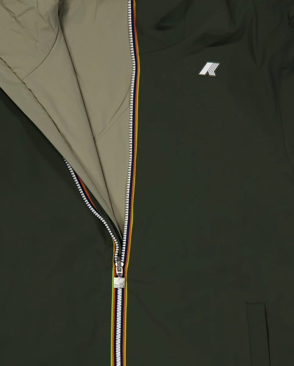 Chaqueta K-Way ST Reversible Warm Verde Unisex - Image 3