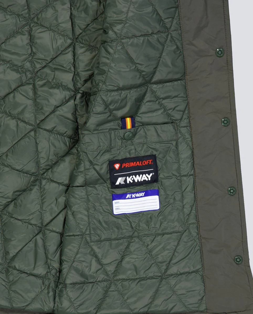 Chaqueta K-Way Umbert Warm Verde Hombre - Image 4