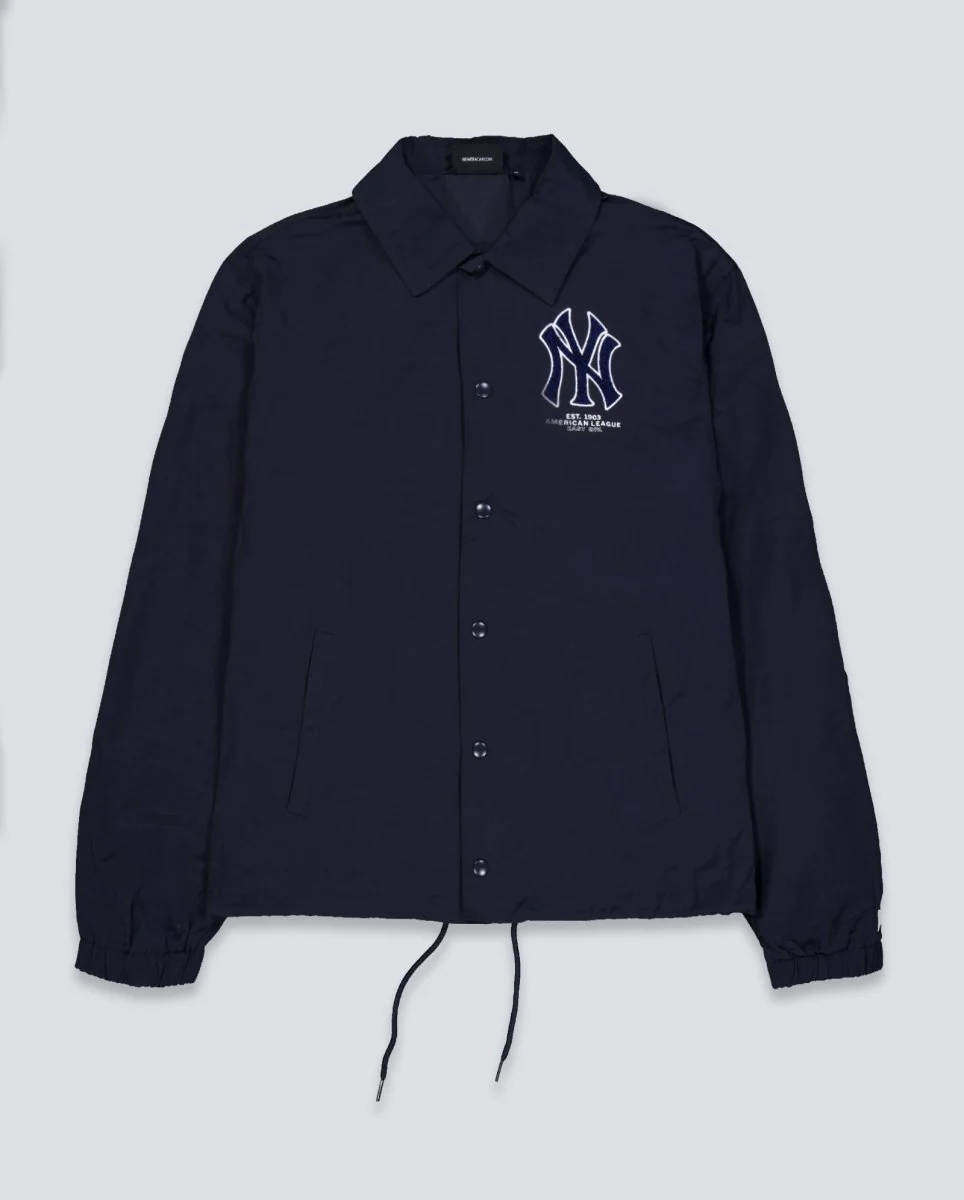 Chaqueta New Era MLB Coaches New York Yankees Azul Hombre