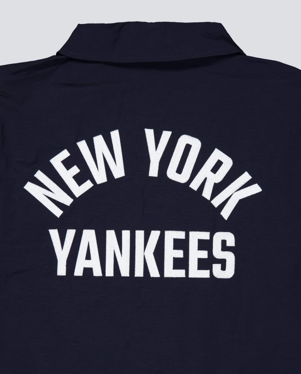 Chaqueta New Era MLB Coaches New York Yankees Azul Hombre - Image 4