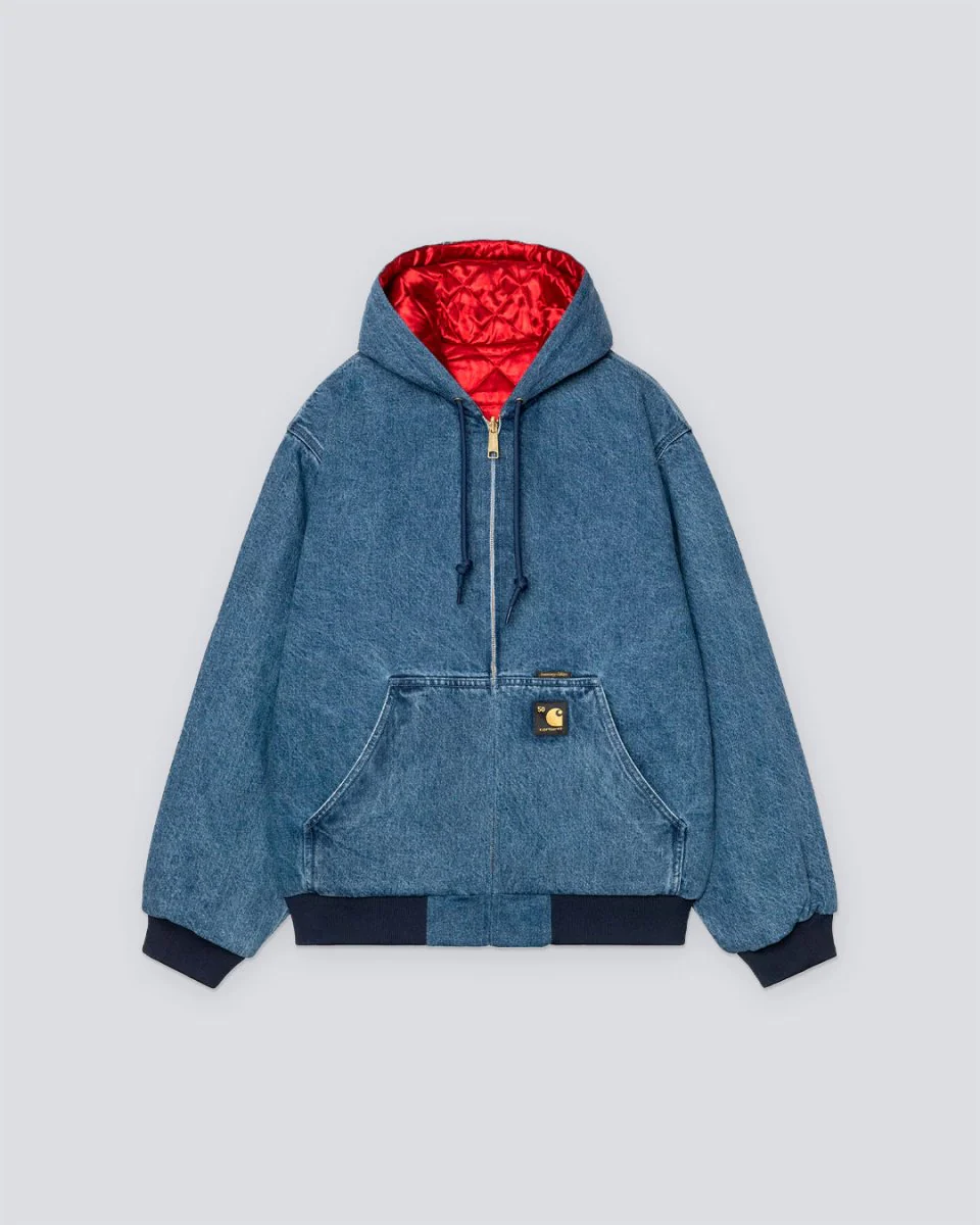 Chaqueta Reversible Carhartt WIP Active OG 50th Anniversary Azul Hombre