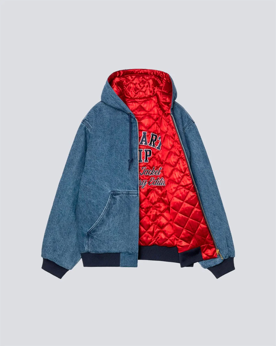Chaqueta Reversible Carhartt WIP Active OG 50th Anniversary Azul Hombre - Image 2