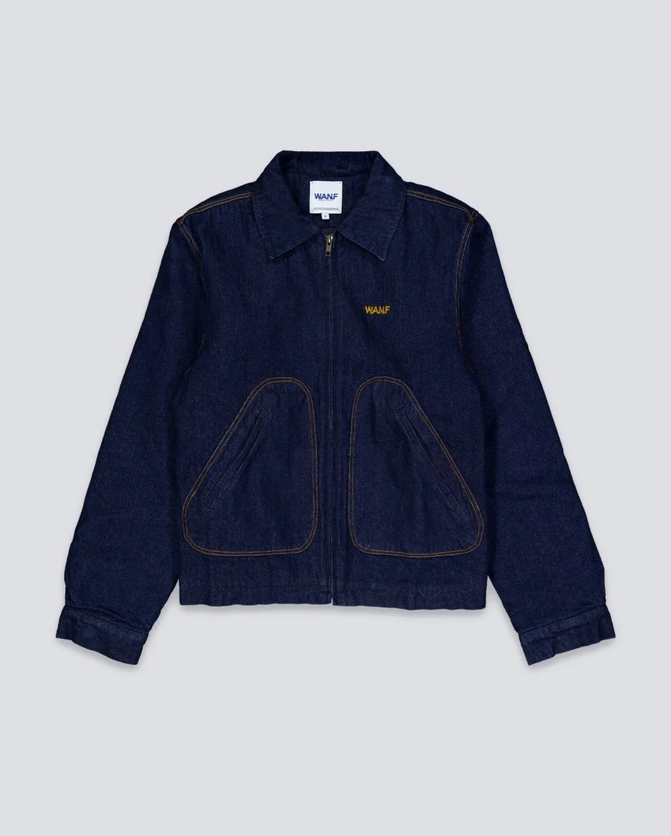 Chaqueta We Are Not Friends Club Denim Azul Unisex