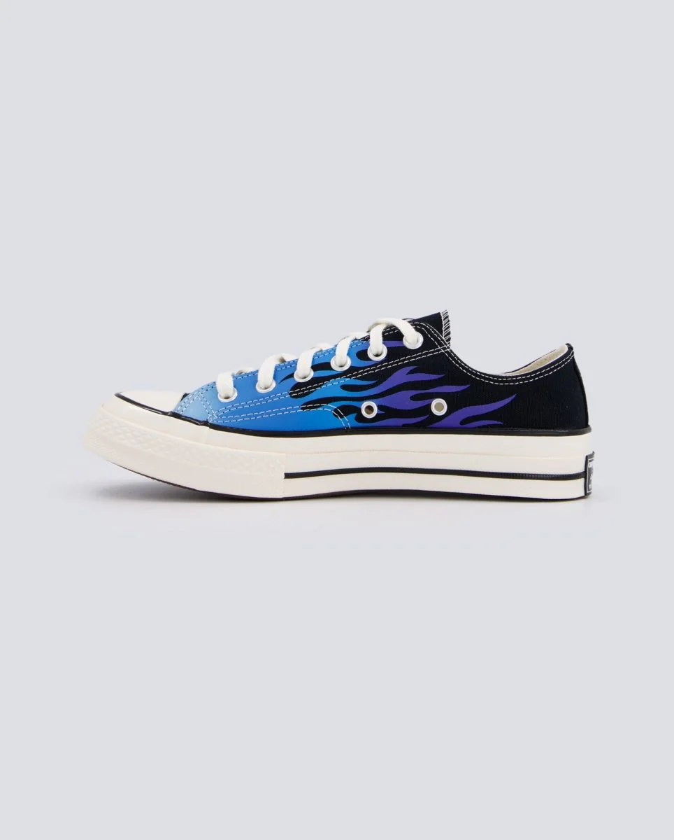 Converse Chuck 70 Ox Fire Llamas Azul Hombre - Image 4
