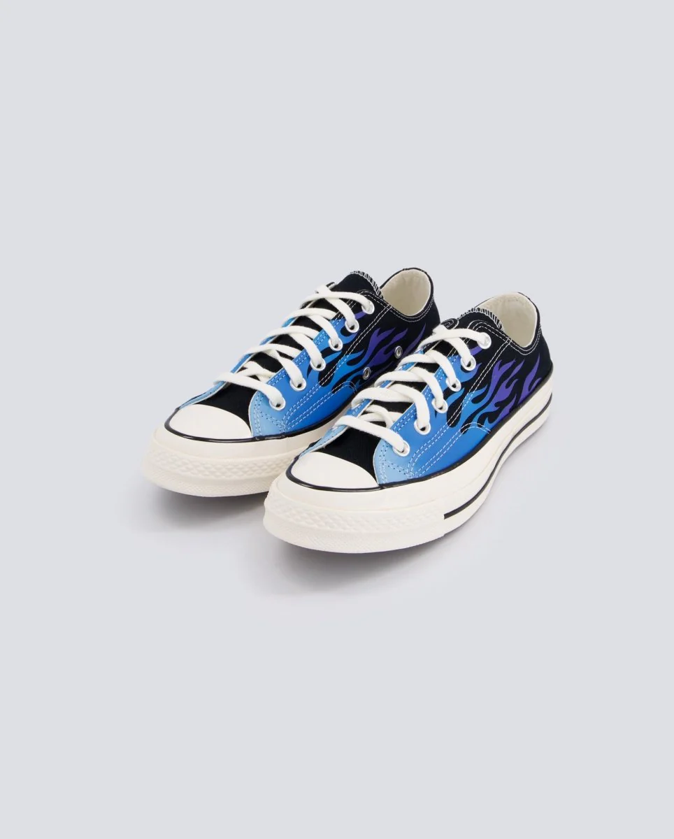 Converse Chuck 70 Ox Fire Llamas Azul Hombre - Image 5