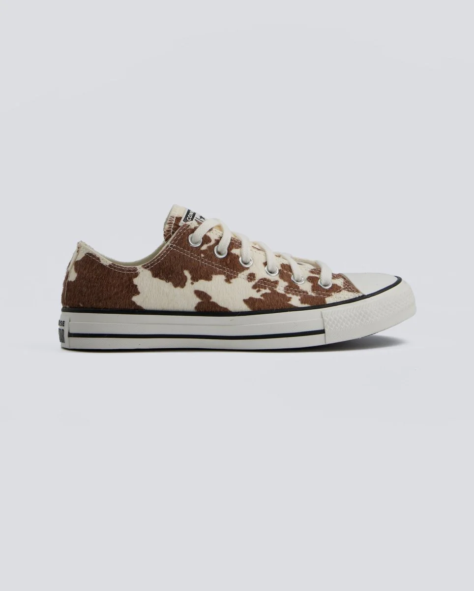 Converse Chuck Taylor Ox Cow Print Beige Mujer