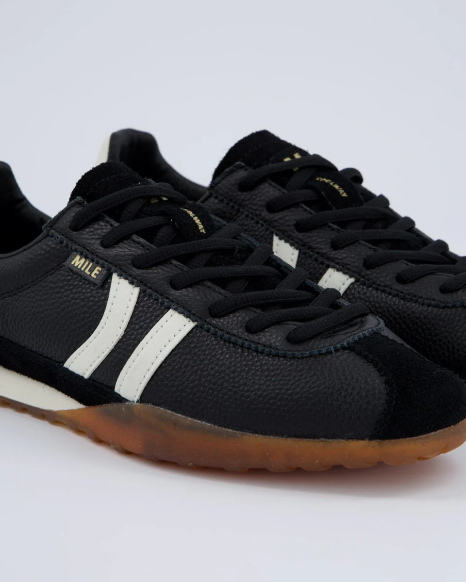 Coolway Mile Black Leather Mujer - Image 2