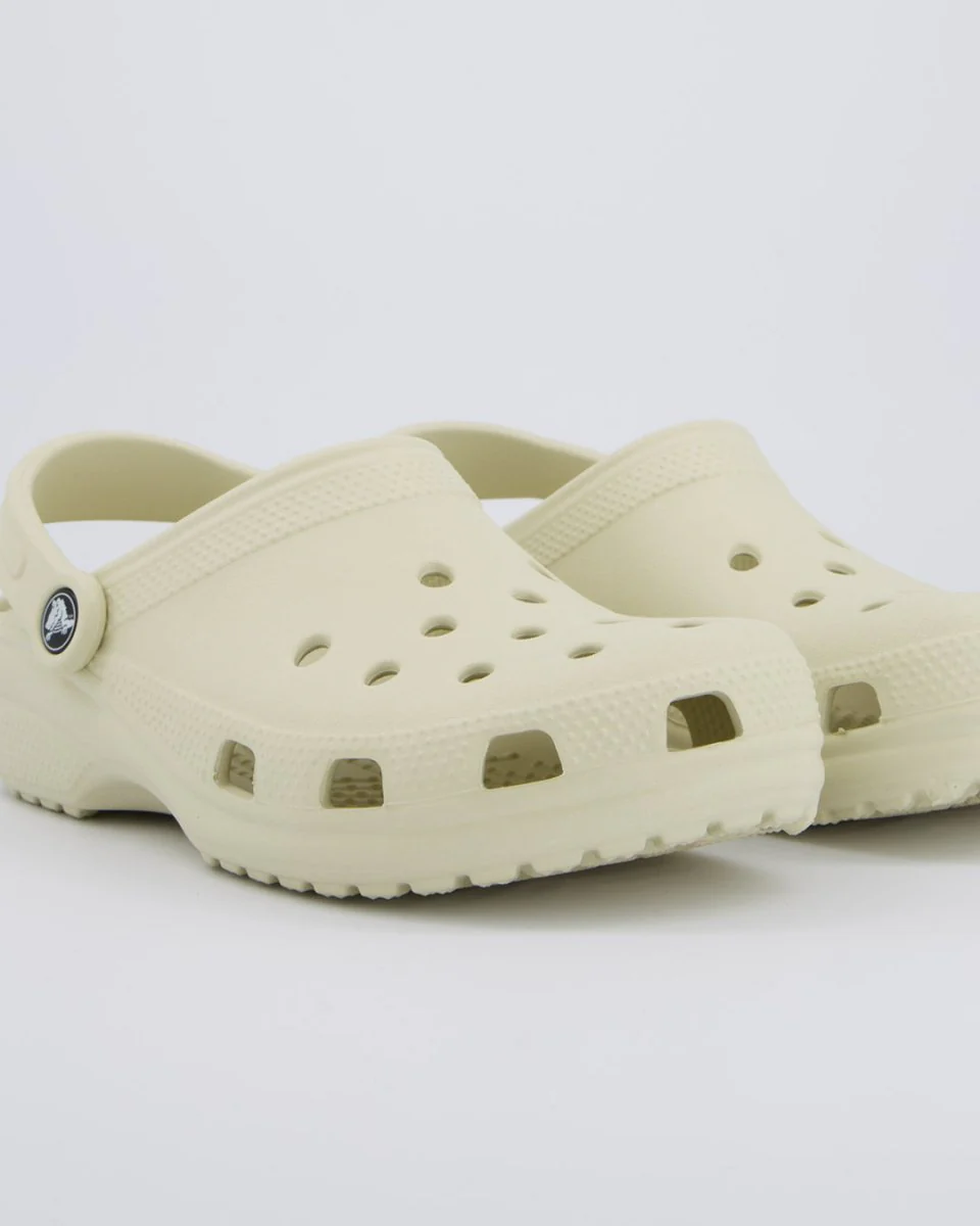 Crocs Classic Clog Beige Mujer - Image 2