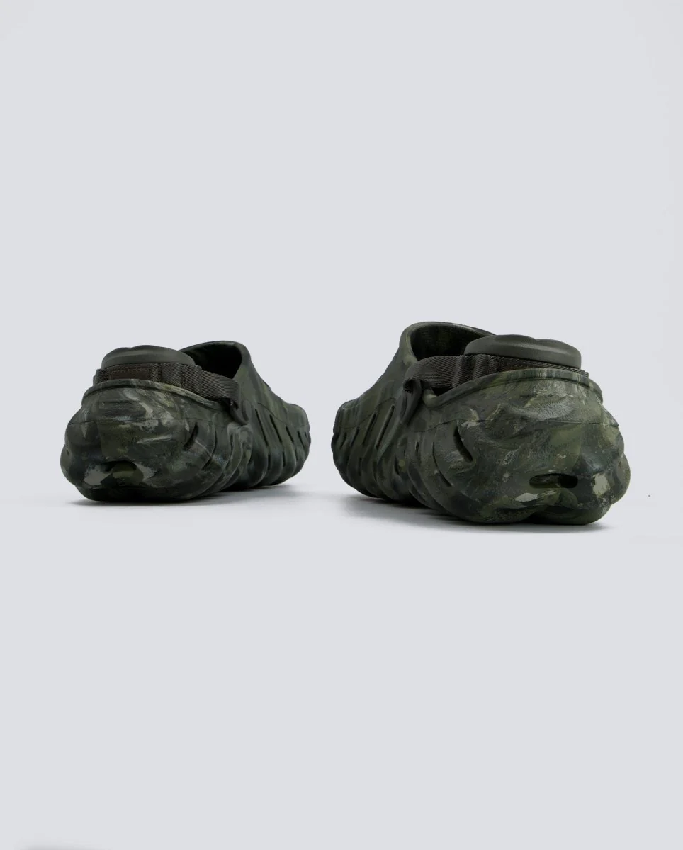 Crocs Echo Clog Marbled Verde Hombre - Image 6