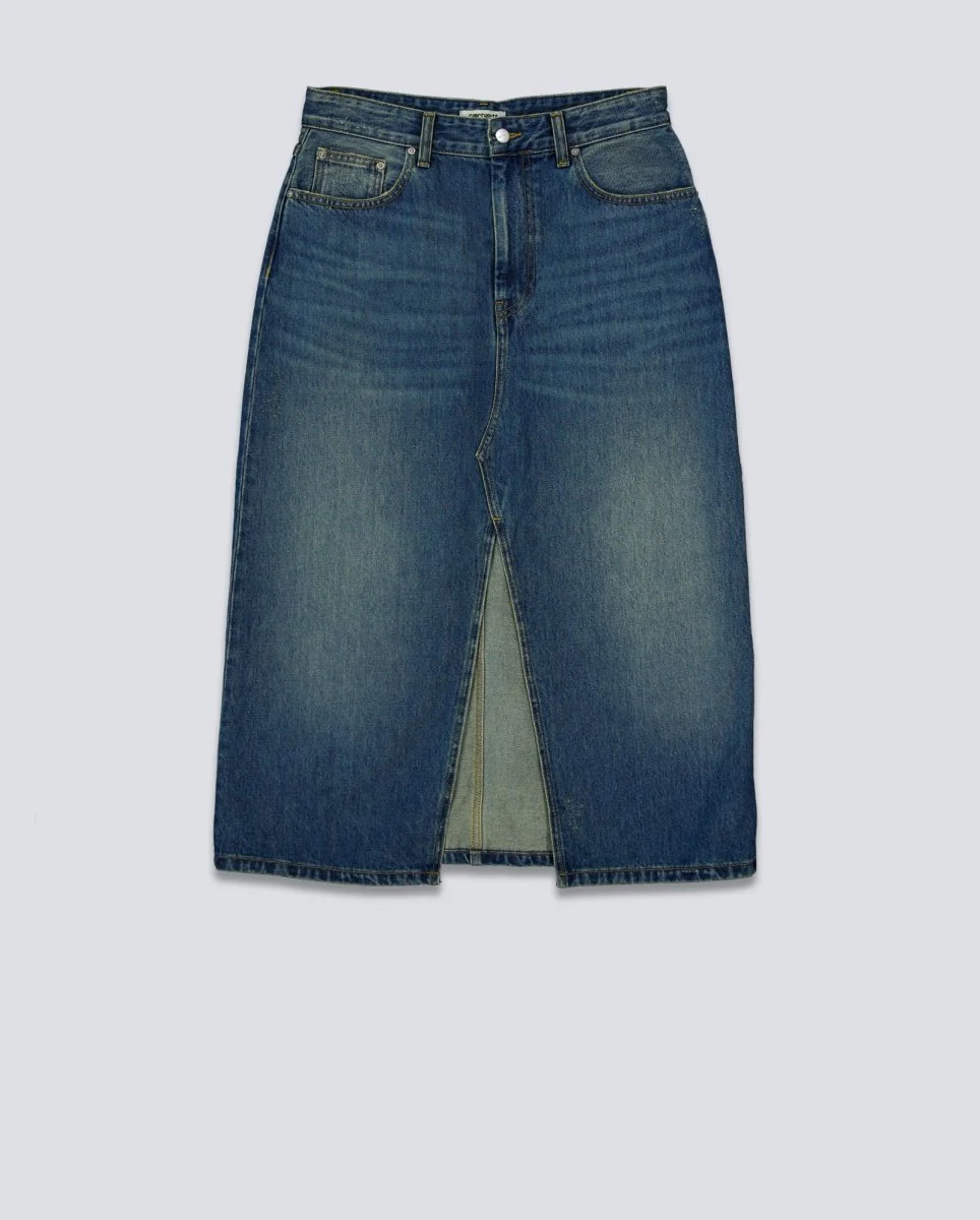Falda Carhartt Wip Brandon Azul Mujer