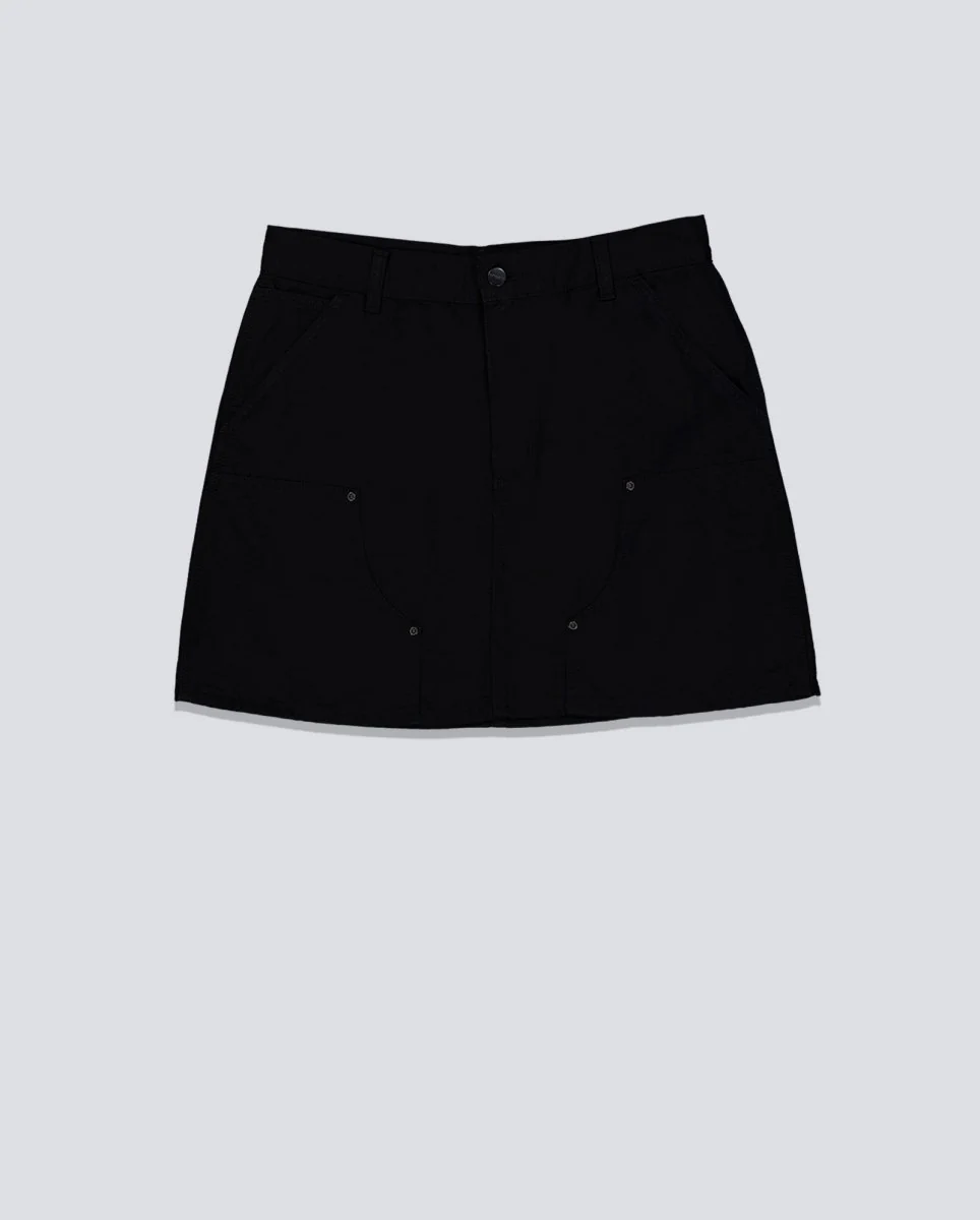 Falda Carhat Wip Maeve Doub Knee Negro Mujer