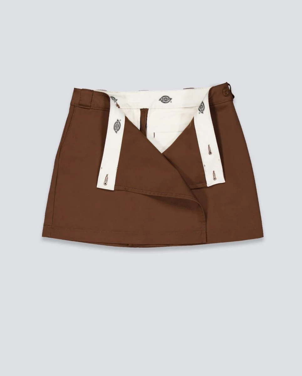 Falda Dickies Union Wrap Marrón Mujer - Image 2