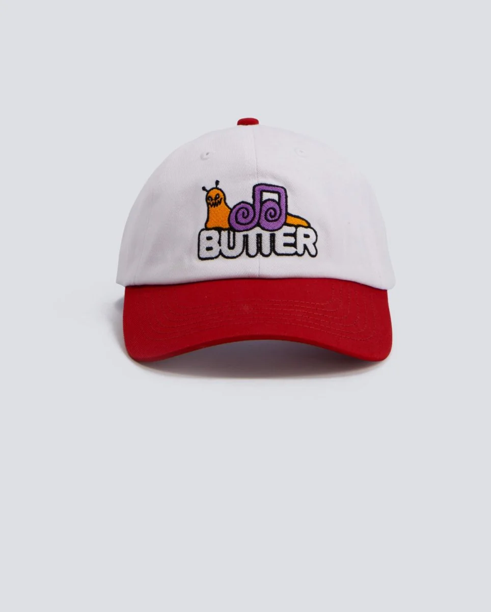 Gorra Butter Goods Snail 6 Blanca Unisex