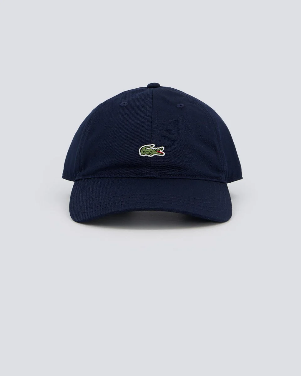Gorra Lacoste Monochrome Cotton Twill Azul Marino Unisex
