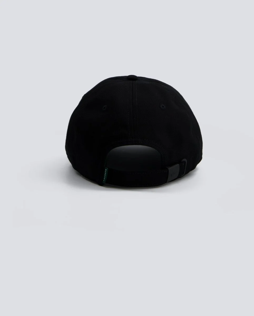 Gorra Lacoste Monochrome Cotton Twill Beige Unisex - Image 2