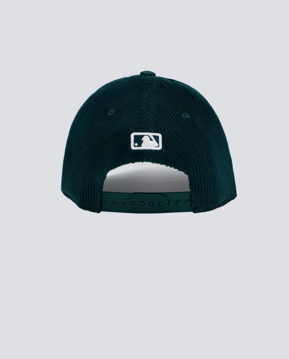 Gorra New Era Oakland Athletics MLB Cord Canalé Verde Unisex - Image 3