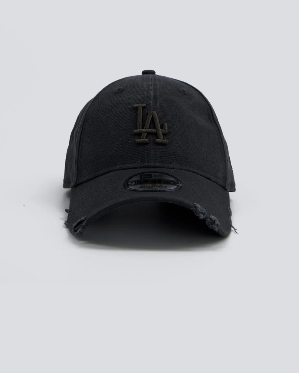 Gorra New Era Wash Distress 9Forty Gris Unisex