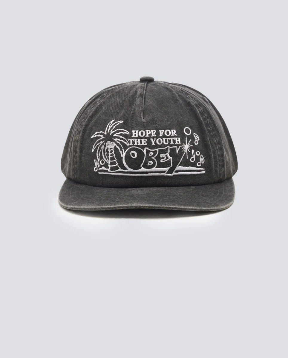 Gorra Obey Pigment Obey Hope Negro Unisex