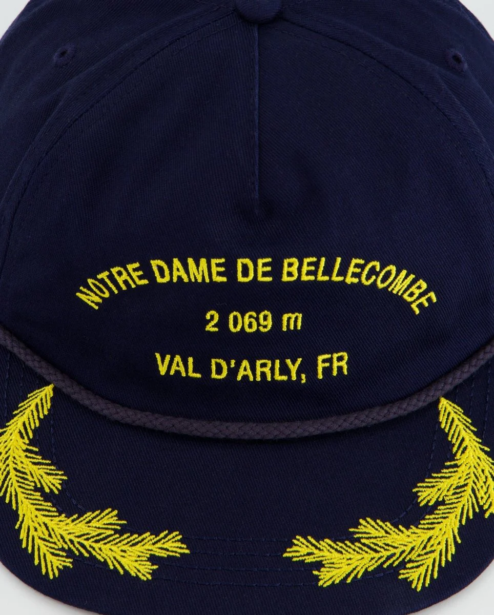 Gorra Visit Caps Bellecombe Azul y Amarillo Unisex - Image 4