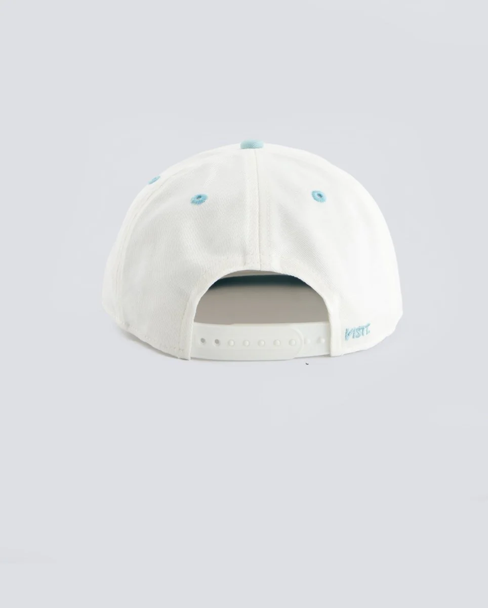 Gorra Visit Caps Las Coloradas Blanco y Azul Unisex - Image 3