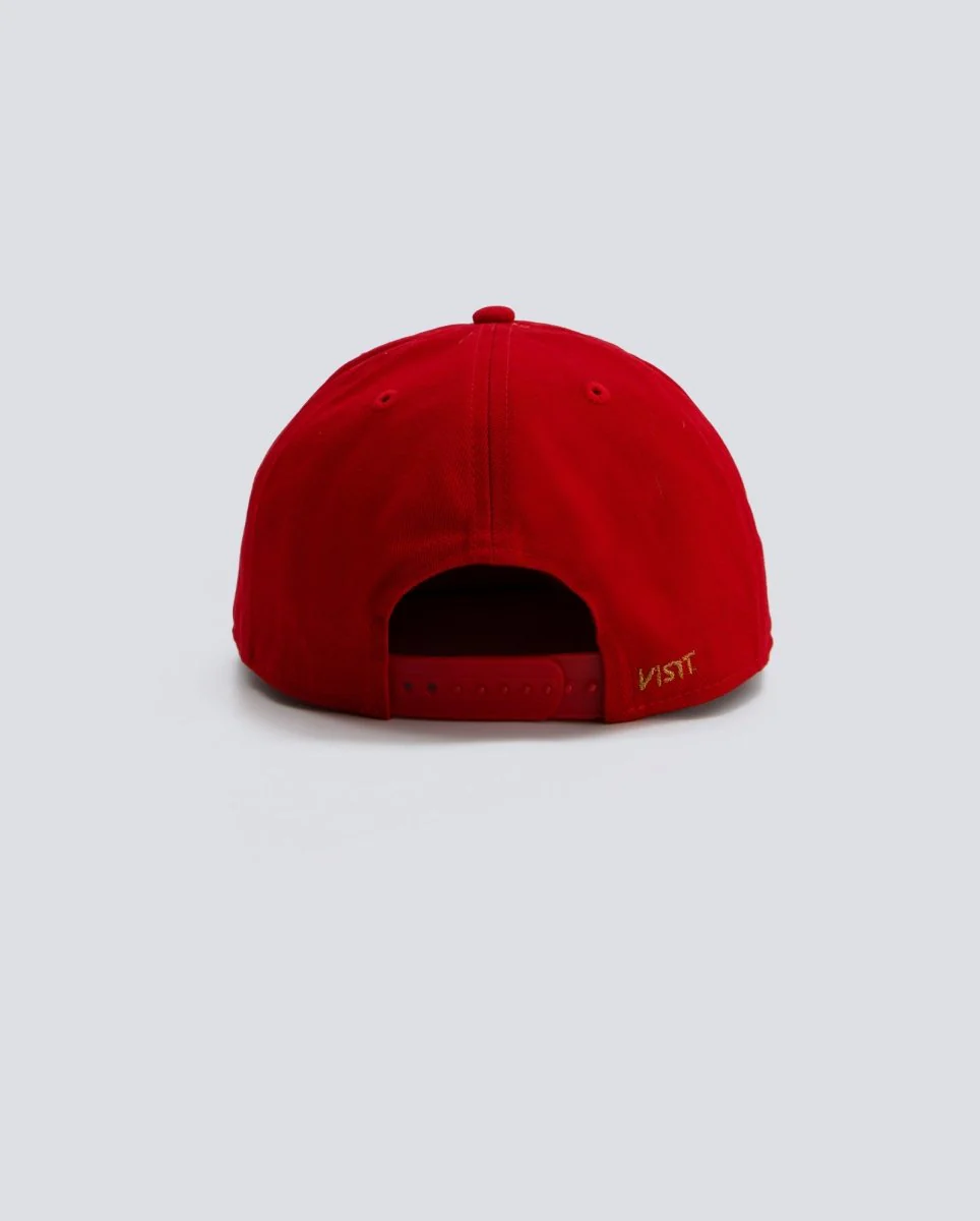 Gorra Visit Caps Monza Rojo Unisex - Image 3