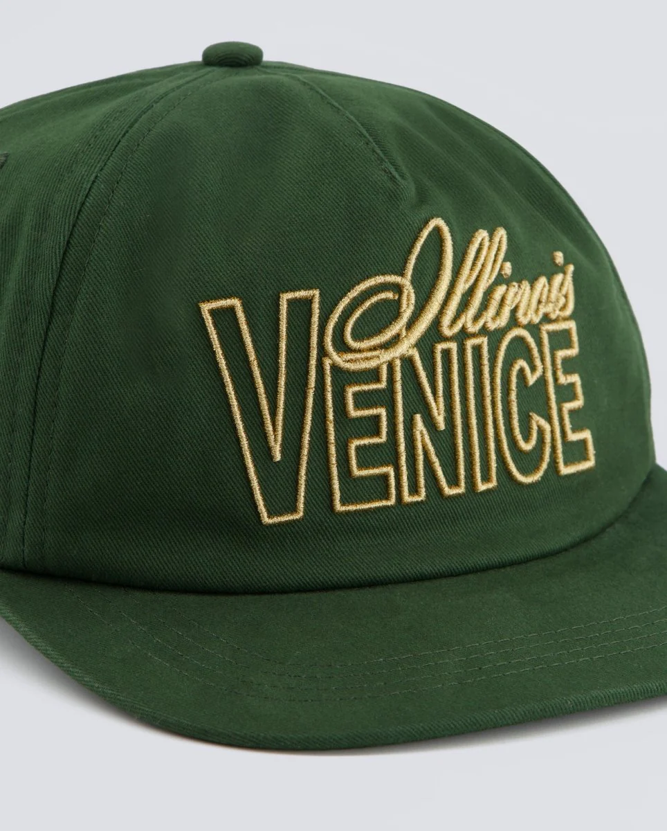 Gorra Visit Caps Venice Illinois Verde Unisex - Image 2