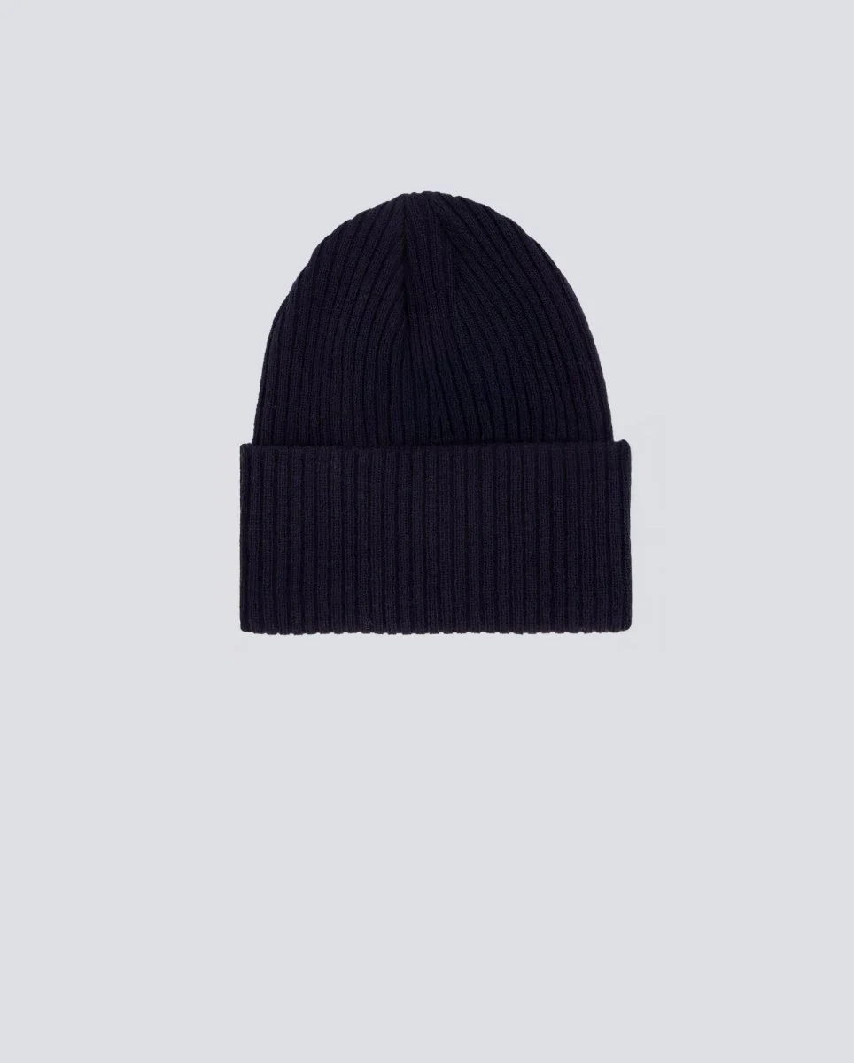 Gorro New Era Wide Cuff Beanie Azul Marino Unisex - Image 3