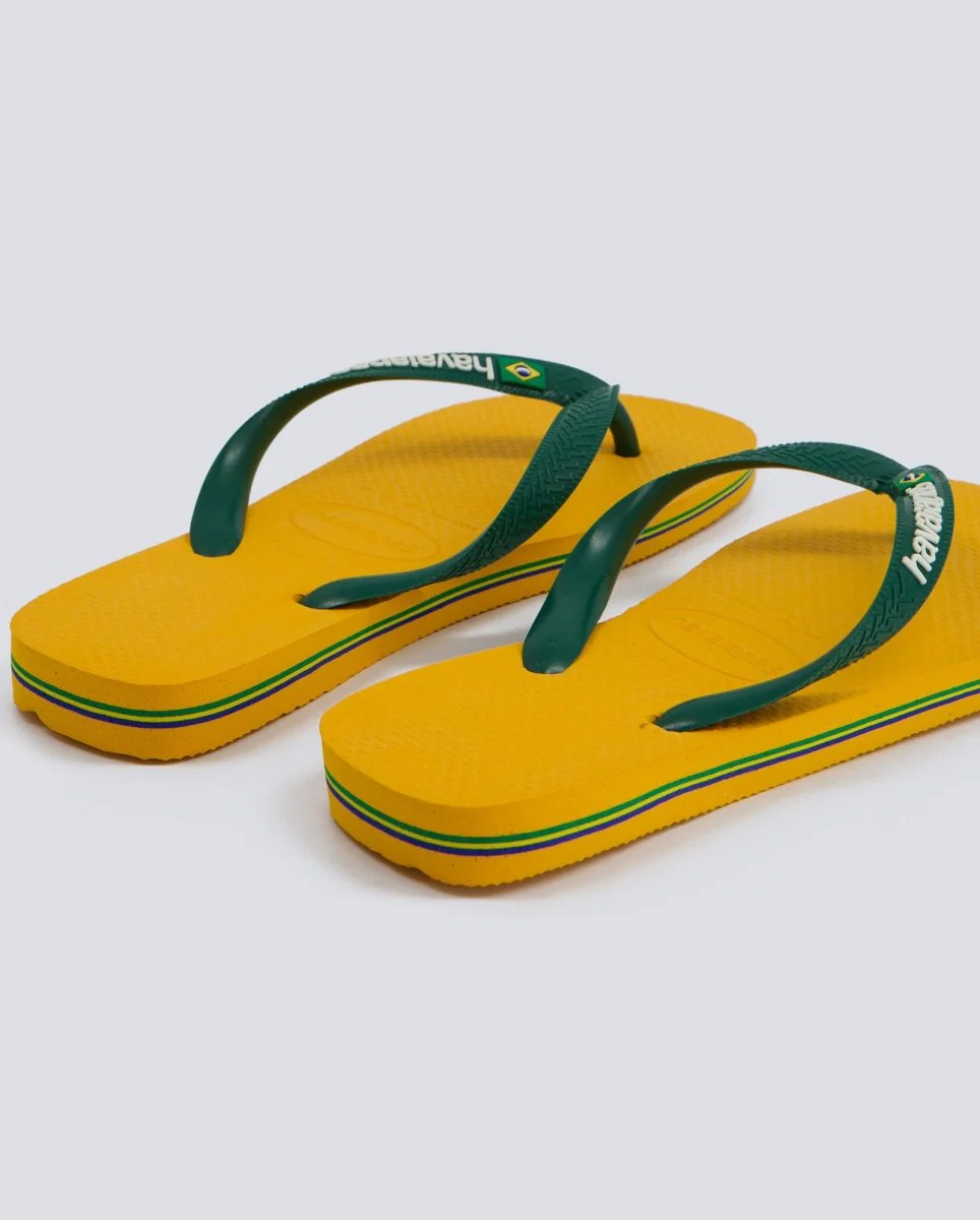 Havaianas Brasil Logo Amarillo Hombre - Image 5