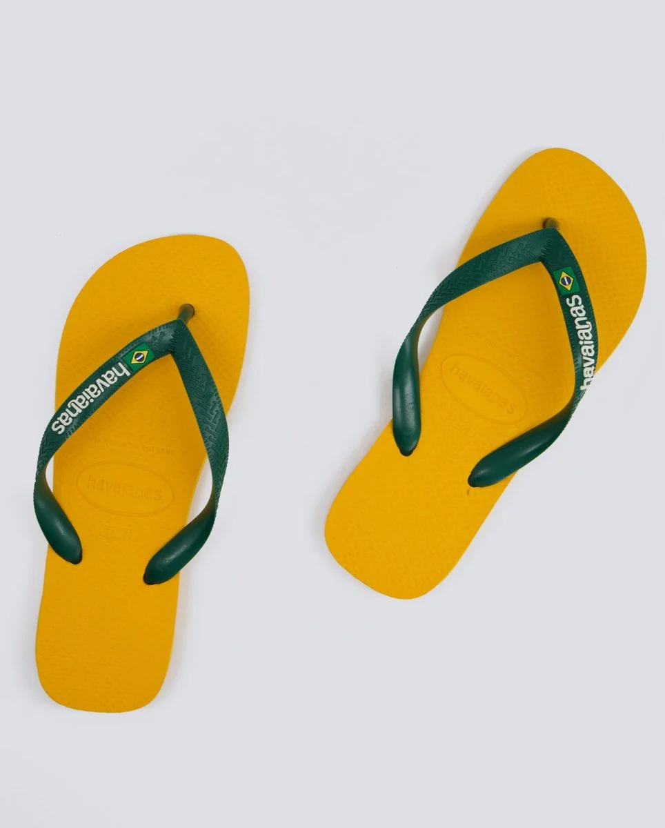 Havaianas Brasil Logo Amarillo Mujer - Image 3
