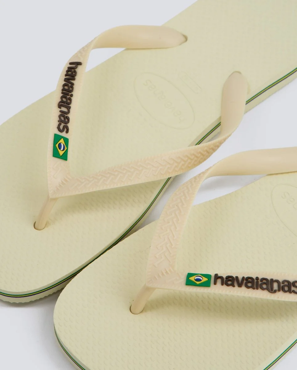 Havaianas Brasil Logo Crema Hombre - Image 2