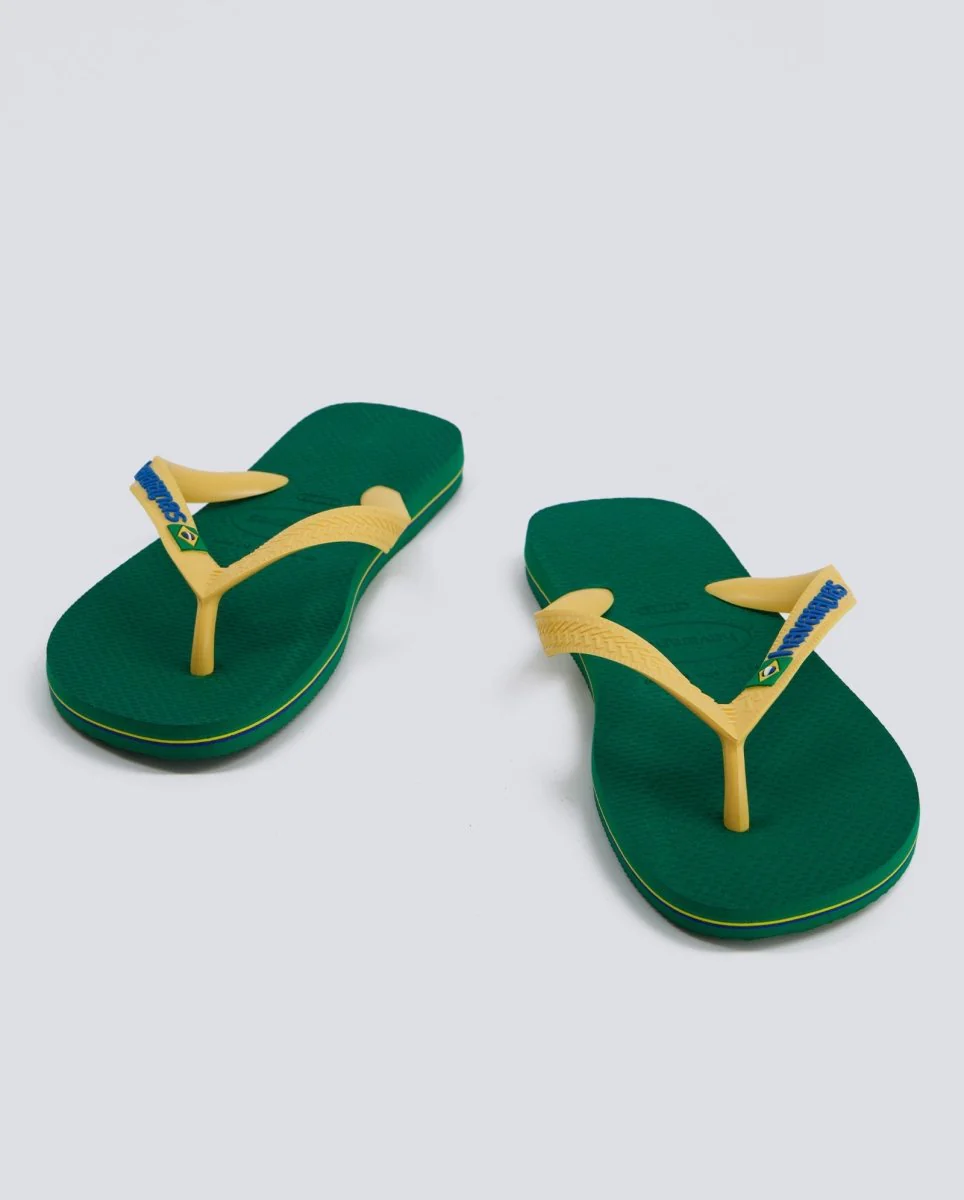 Havaianas Brasil Logo Verde Y Amarillo Mujer - Image 6