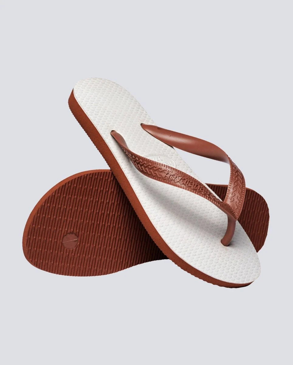 Havaianas Tradi 2.0 Blancas y Marrones HombrE - Image 3