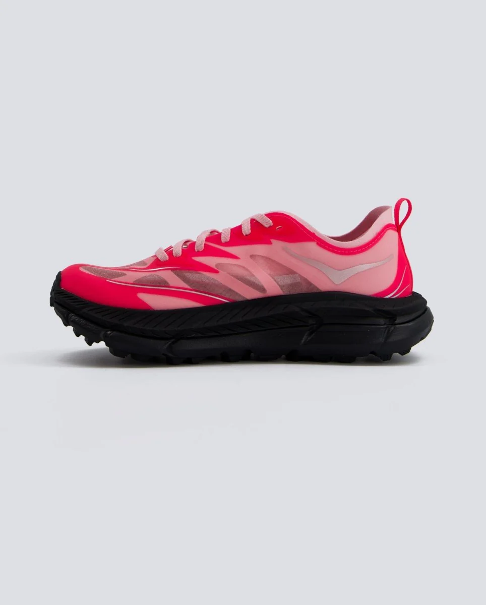 Hoka Mafate Speed 4 Lite Rosa Negro Mujer - Image 5