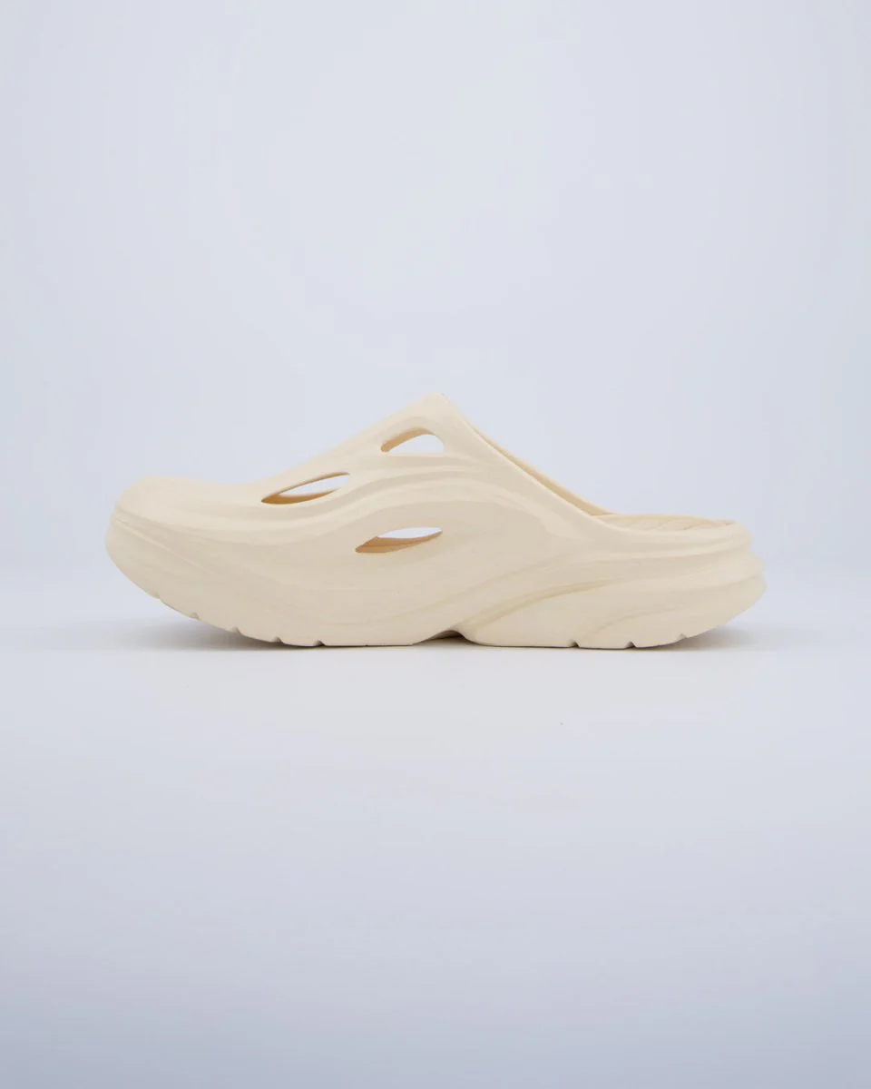 Hoka Ora Recovery Mule Beige Hombre - Image 3