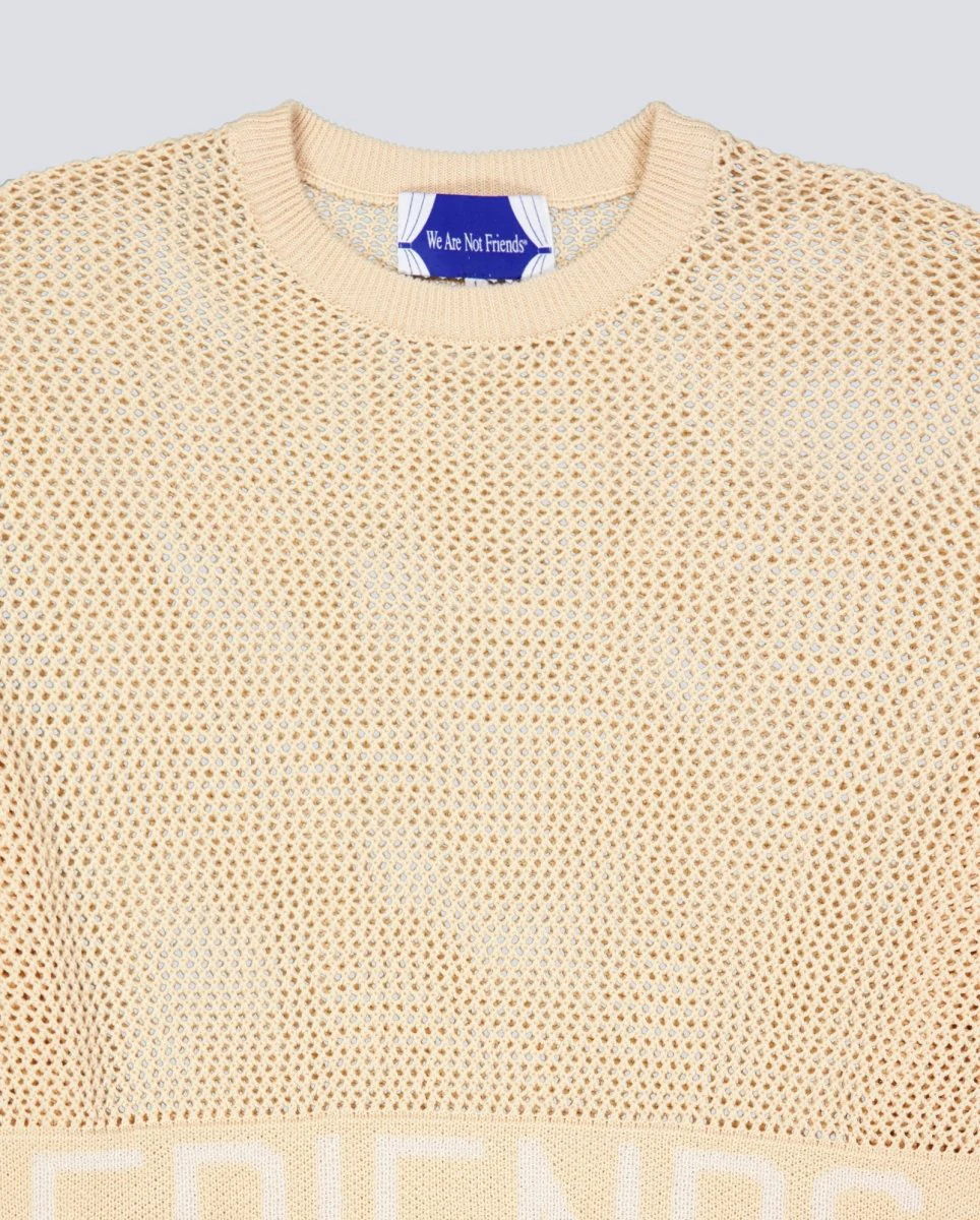 Jersey We Are Not Friends Friends Beige Hombre - Image 2