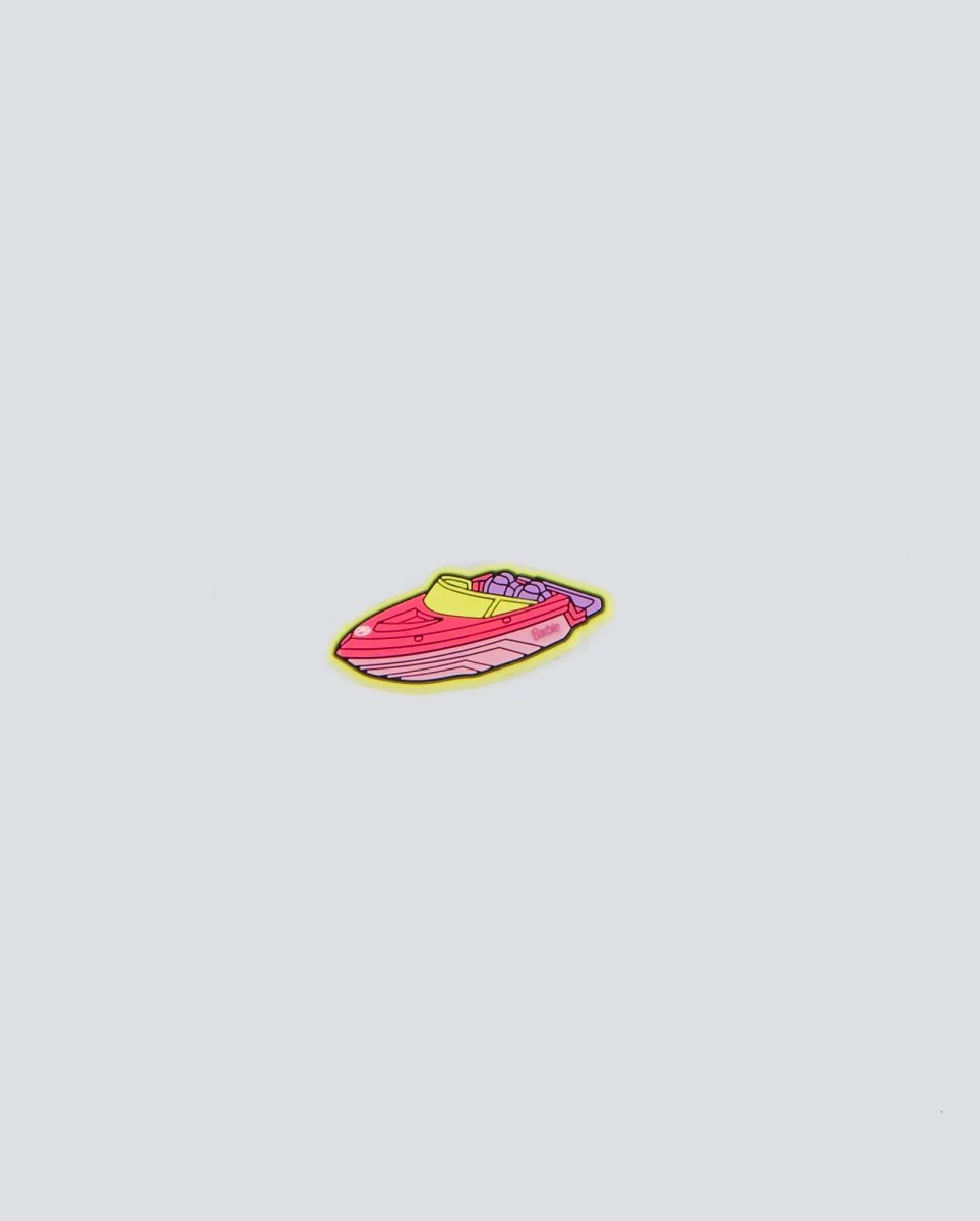 Jibbitz Crocs Barbie Retro Lancha Rosa Unisex