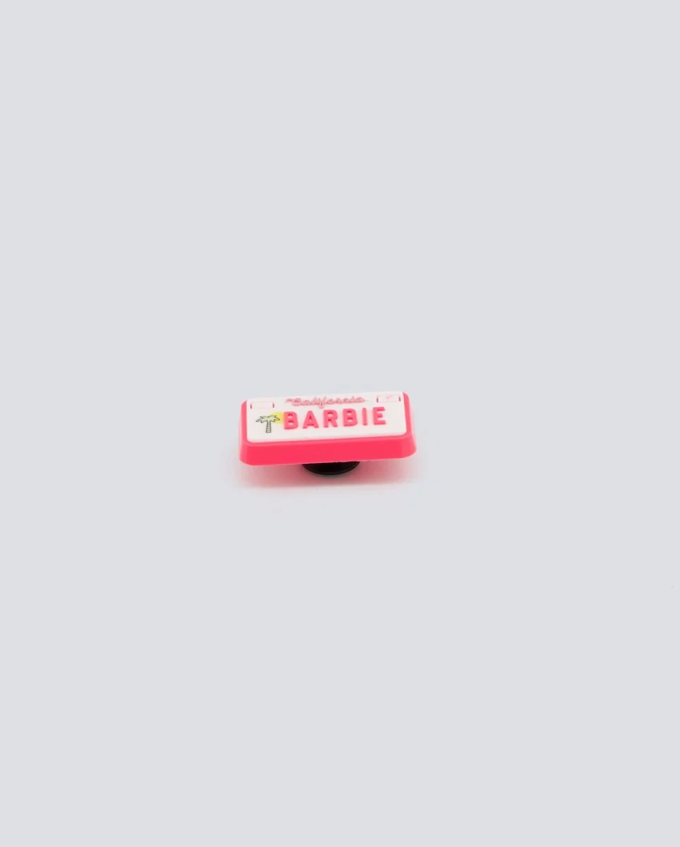 Jibbitz Crocs Barbie Retro Placa Rosa Unisex - Image 3