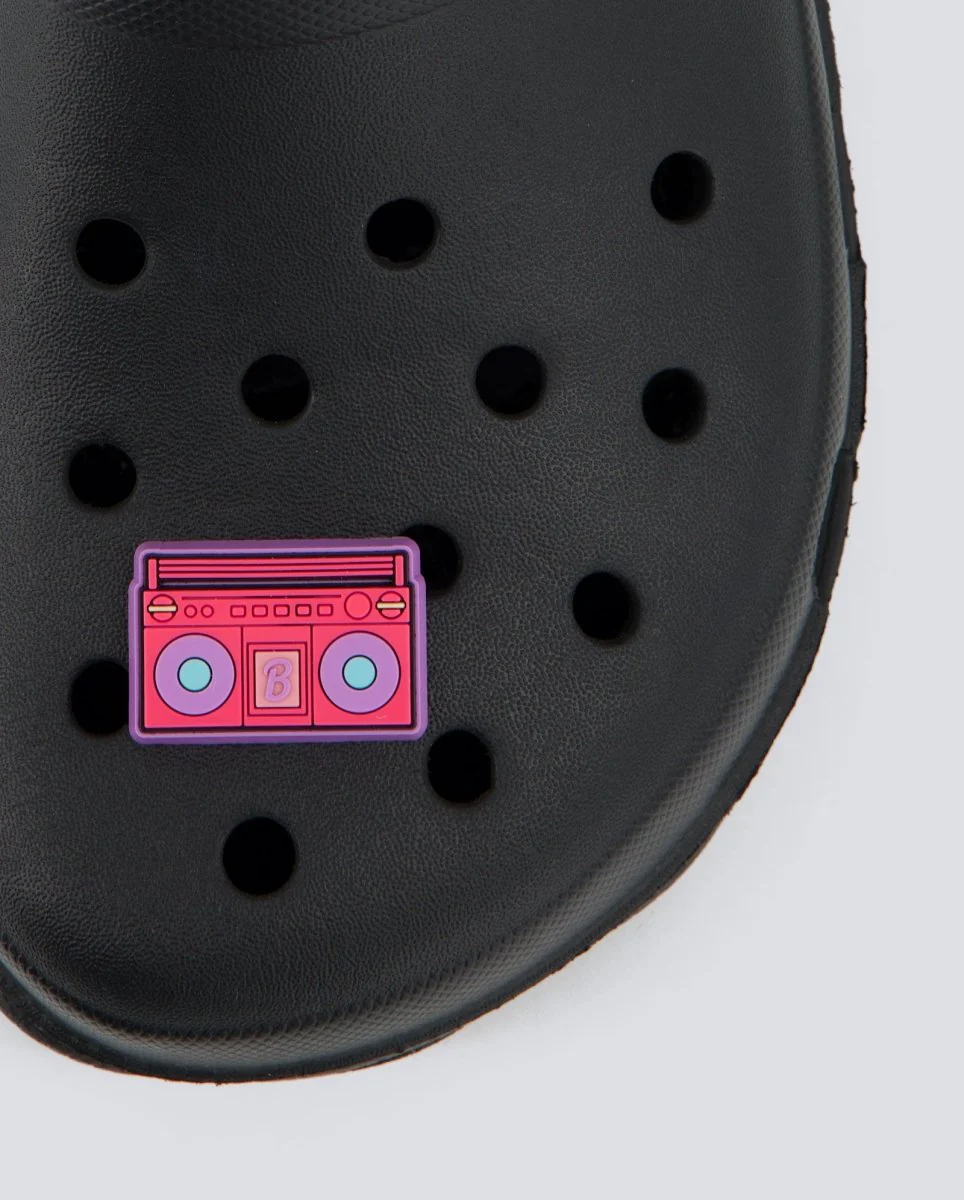 Jibbitz Crocs Barbie Retro Radio Rosa Unisex - Image 2