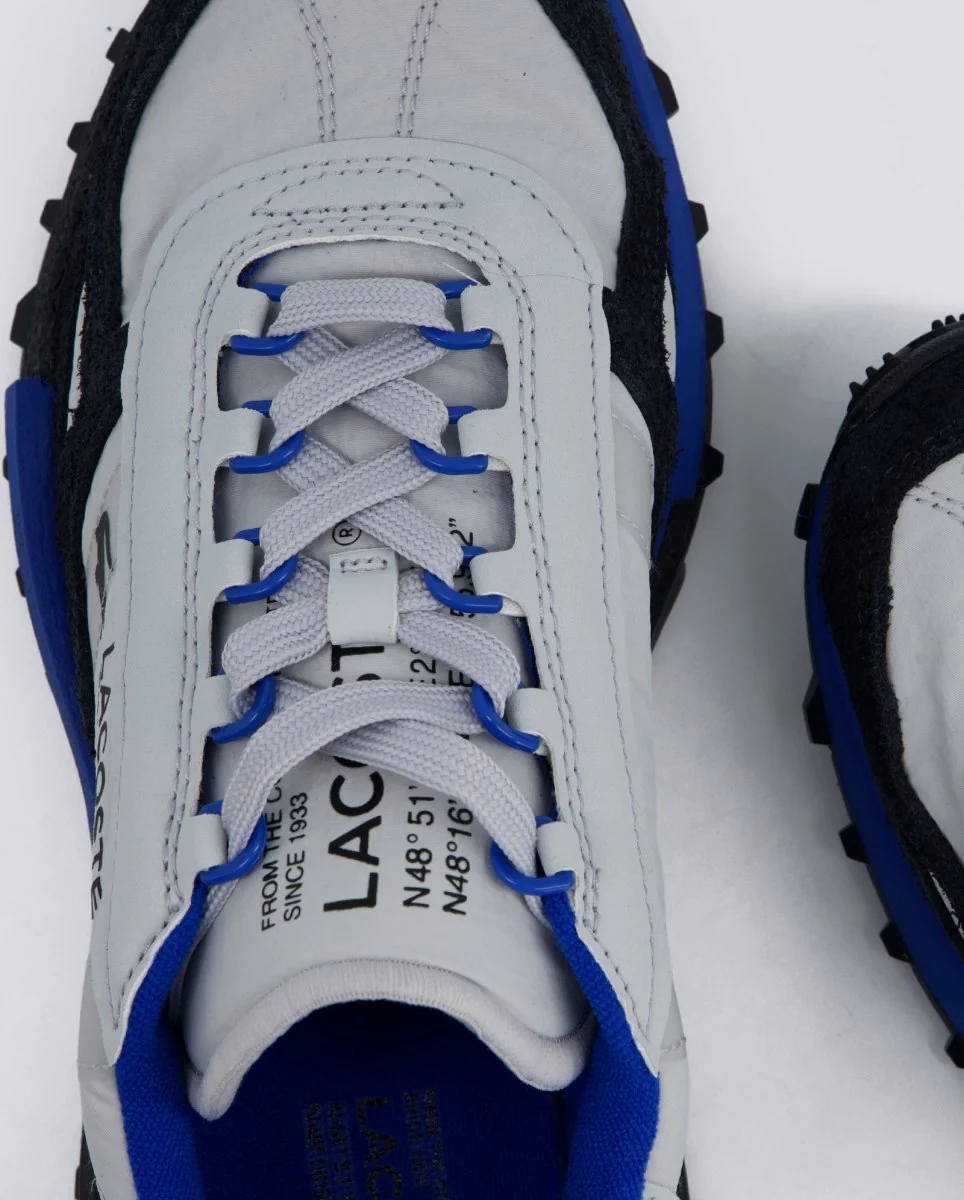 Lacoste Elite Active Gris y Azul Hombre - Image 6