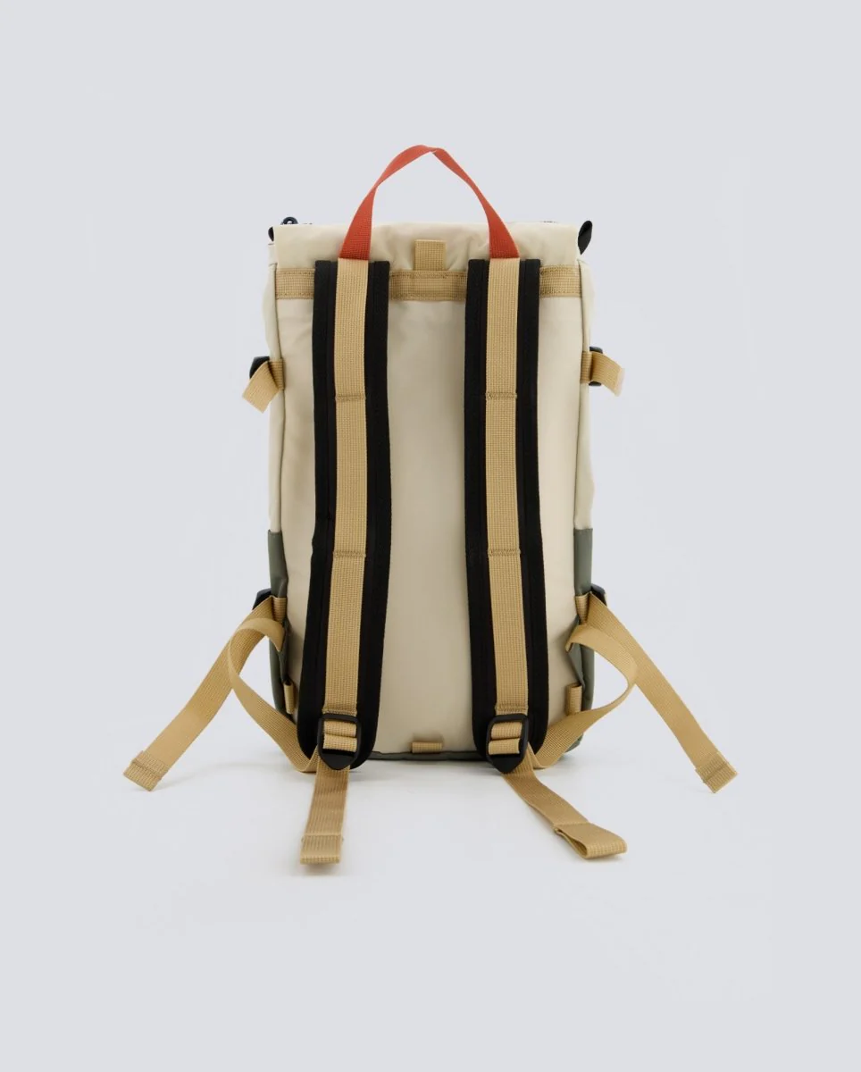 Mochila Topo Designs Rover Pack Mini Beige Y Verde Unisex - Image 3