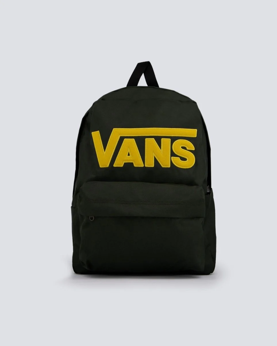 Mochila Vans Old Skool Drop V Verde Y Amarillo Unisex