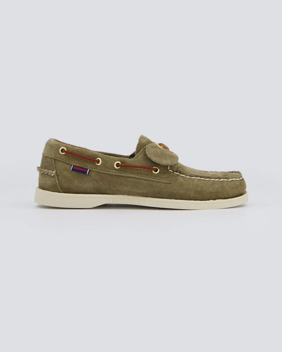 Sebago Portland Artisan Verde Hombre