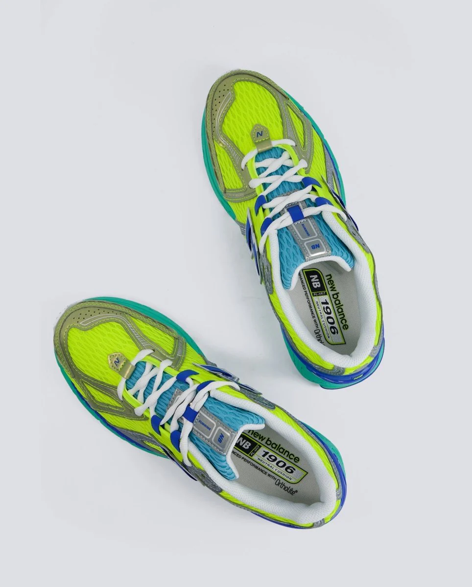 New Balance 1906 Verde Neón Mujer - Image 5