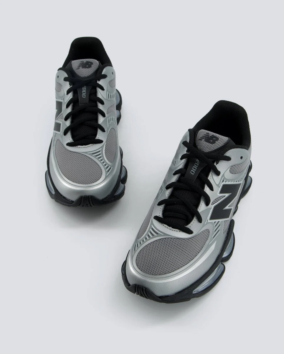 New Balance 2000 Gris Y Plateado Hombre - Image 2