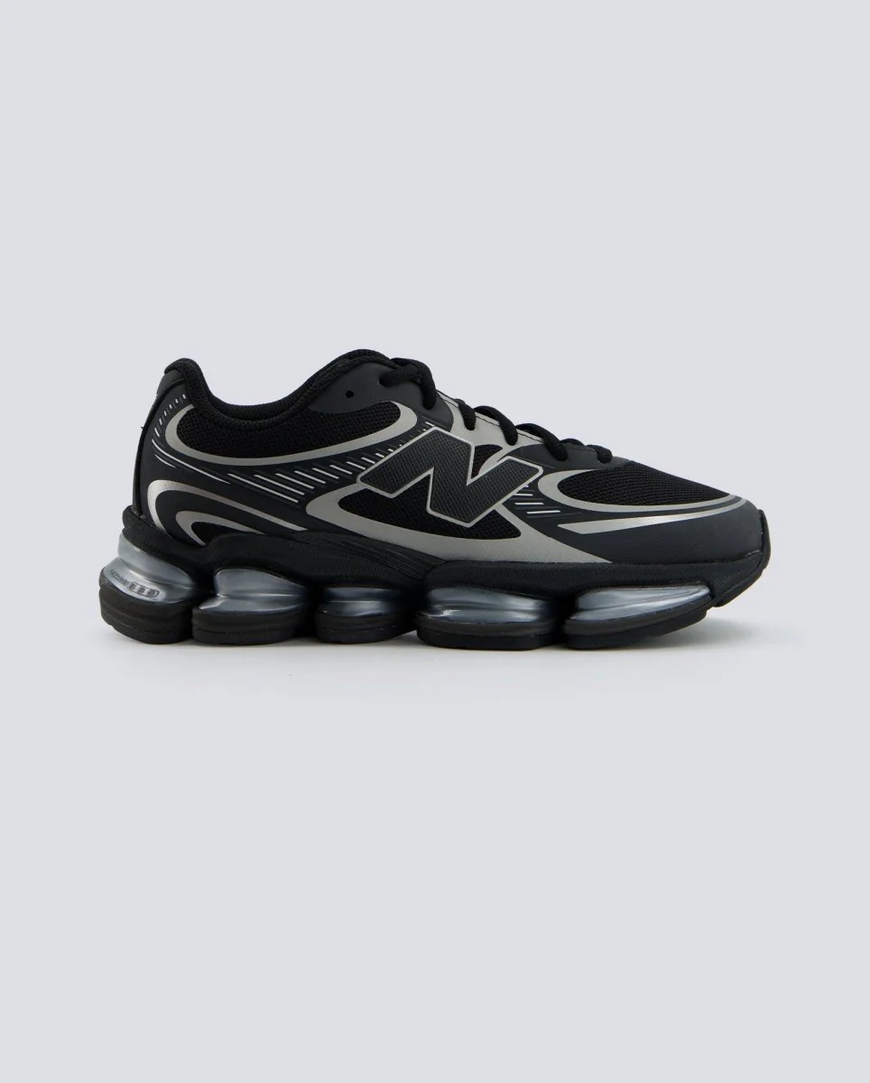 New Balance 2000 Negro Y Plateado Hombre