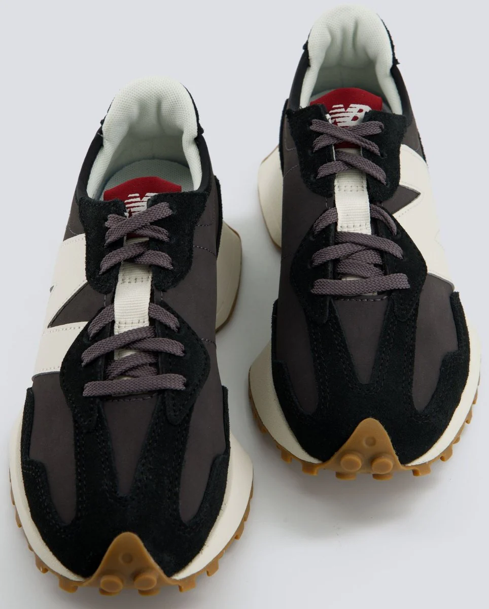 New Balance 327 Negro Y Gris Mujer - Image 6