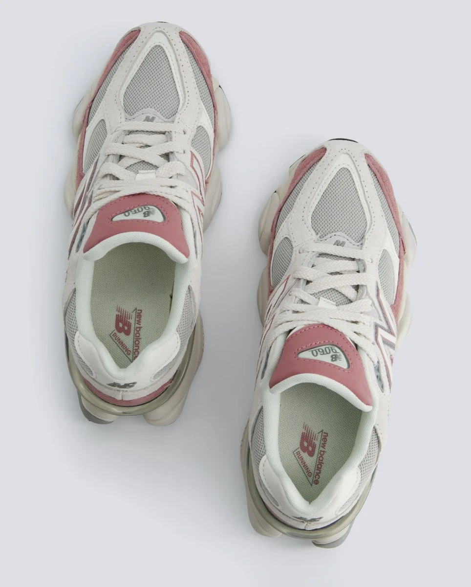 New Balance 9060 Rosa Y Gris Mujer - Image 3