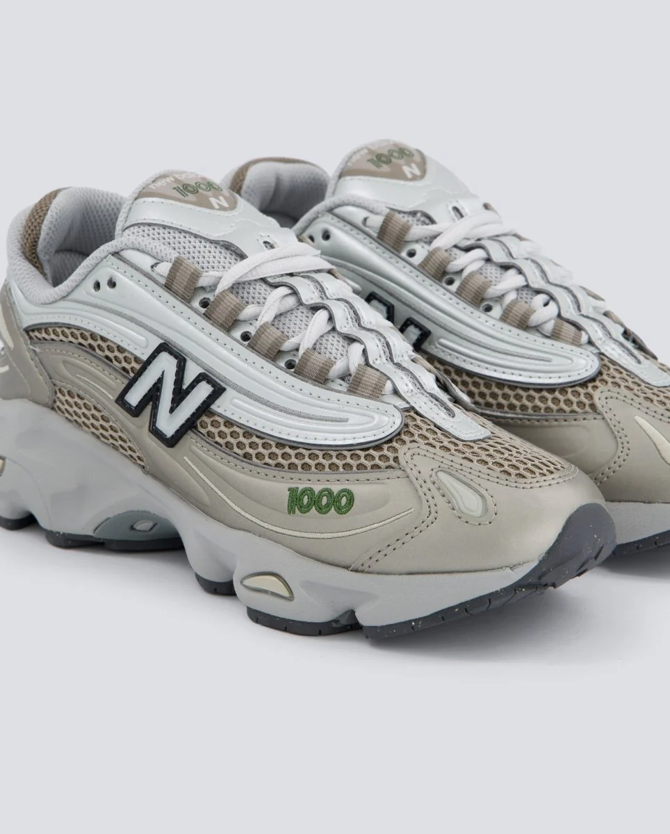 New Balance M1000N Dorado Y Plateado Mujer - Image 2