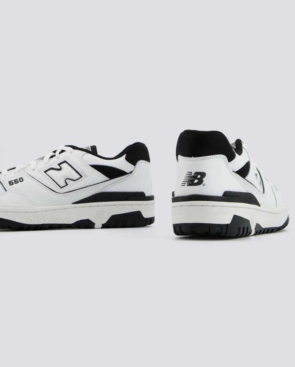 New Balance 550 Blanco Y Negro Hombre - Image 2