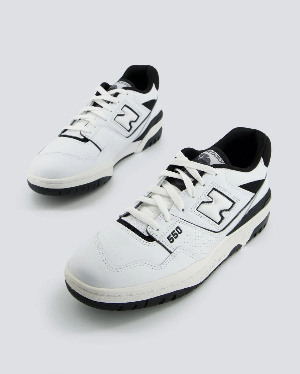 New Balance 550 Blanco Y Negro Hombre - Image 5